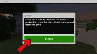 Fix Minecraft Your Game Is Missing a Required Component Error | Java & Bedrock Edition