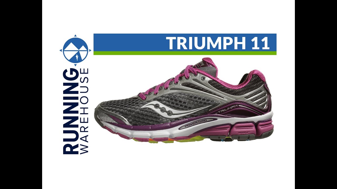 Saucony Triumph 11 for women - YouTube