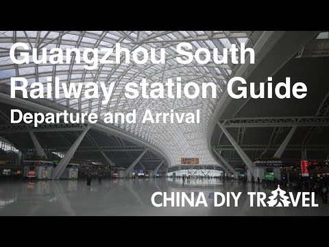 Video: Guangzhou East Railway Station Viktig information