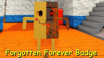Forgotten Forever Badge | Piggy RP [W.I.P] [Remake]