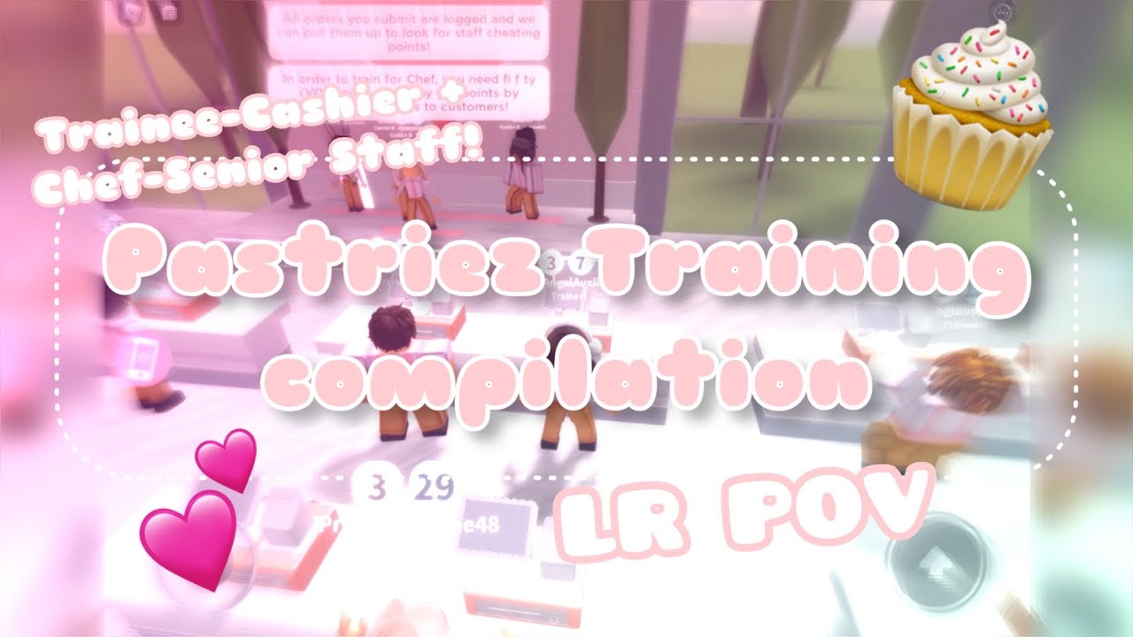 Pastriez Training compilation TraineeSenior Staff! LR POV (Roblox