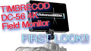 "CHEAP" $115 TIMBRECOD/Viltrox DC-56 5.6" 4K Field Monitor FIRST LOOK! Walk-Thru, and Pro's & Cons.