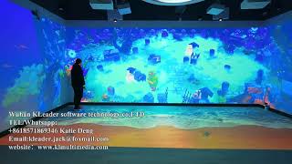 interactive holographic projection, cave projection fusion, immersive 3d holographic projection