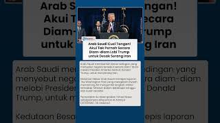 Arab Saudi Tepis Klaim Laporan Media AS soal Lobi Trump untuk Gempur Iran, Tegaskan Dukung Diplomasi