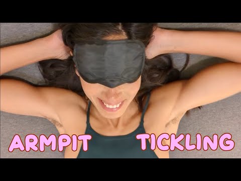 BLINDFOLDED ARMPIT TICKLING ASMR | Donna | @SoftRelaxMedia #underarm #armpits #tickling