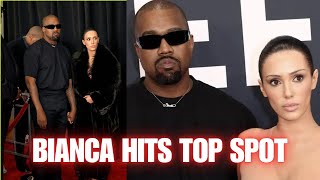 Kanyes Wife Bianca Censori Hits Top Ranking