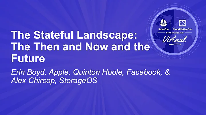 The Stateful Landscape: The Then and Now and the F...