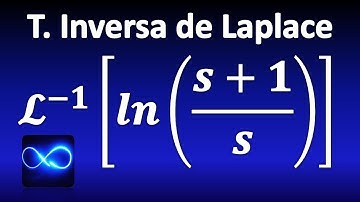 269. Transformada inversa de Laplace, mediante derivada
