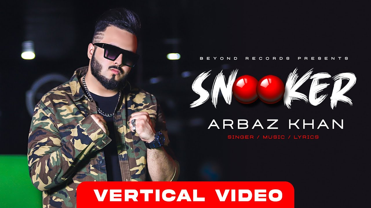 Snooker Song Arbaz Khan Vertical Video Shot on iPhone New