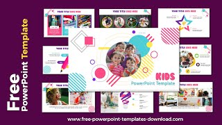 ✔ Modern Kids Presentatiom | FREE PowerPoint Templates