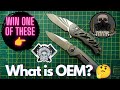 Who is sending me free knives!? OEM knife manufacture explained
