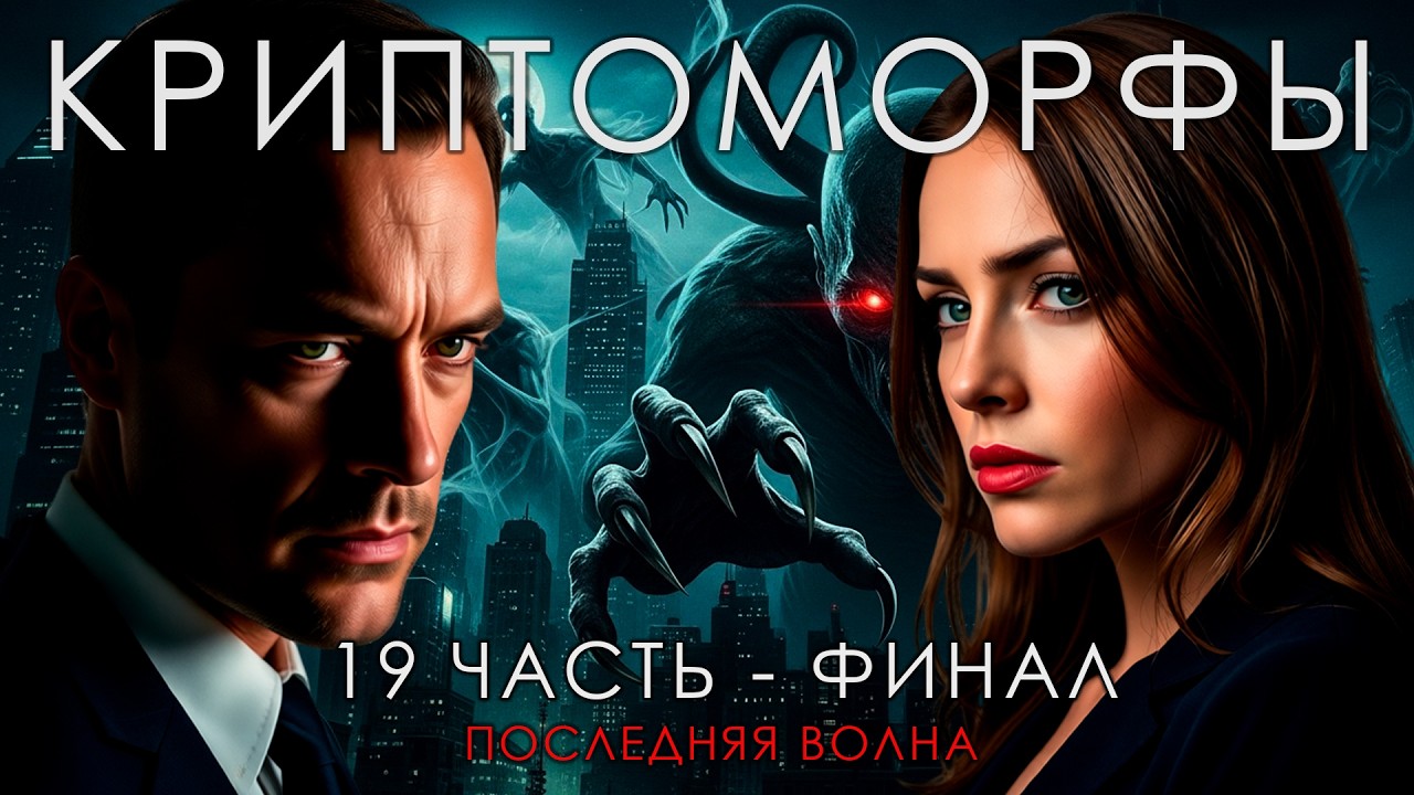 КРИПТОМОРФЫ | 19 ЧАСТЬ - ФИНАЛ | ПОСЛЕДНЯЯ ВОЛНА | УЖАСЫ | ФАНТАСТИКА | ДЕТЕКТИВ