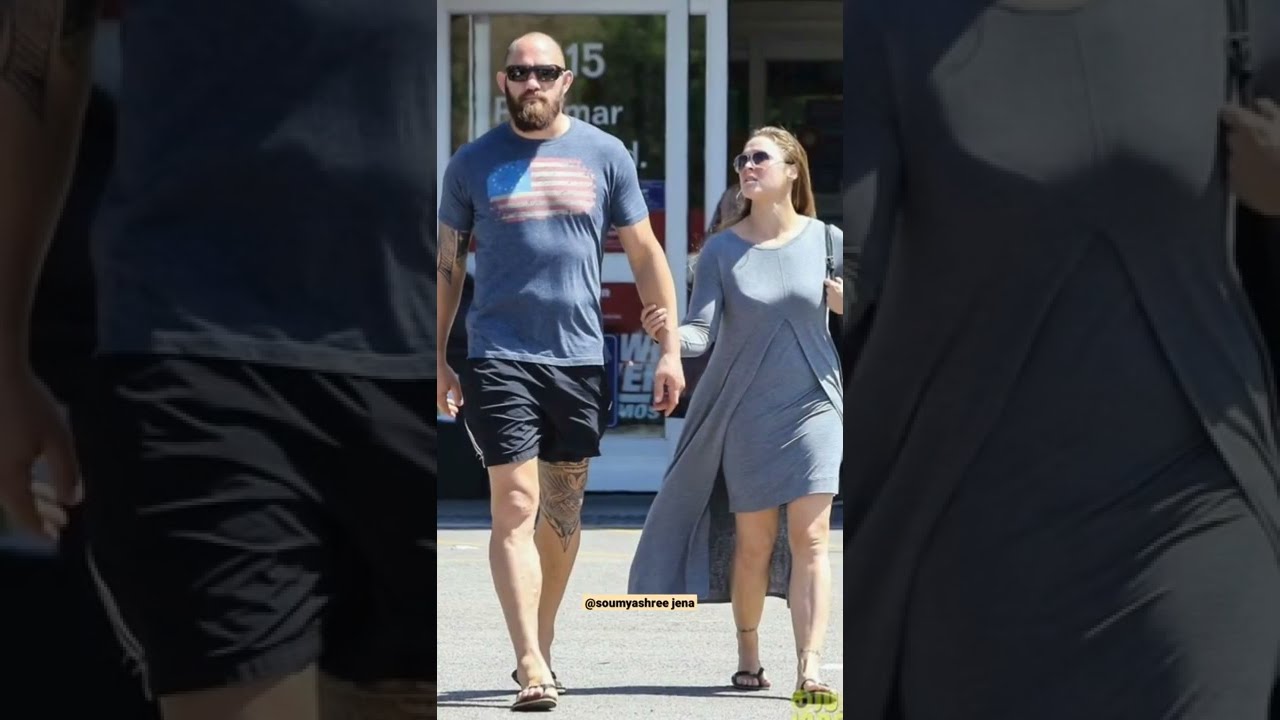 Ronda Rousey With Her Husband Beautiful Whatsapp Status
