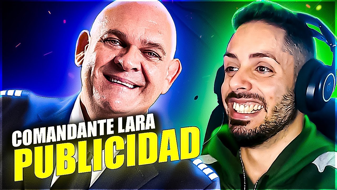 COMANDANTE LARA monólogo PUBLICIDAD (INTENTA NO REIR) - REACCIÓN JAVIER M