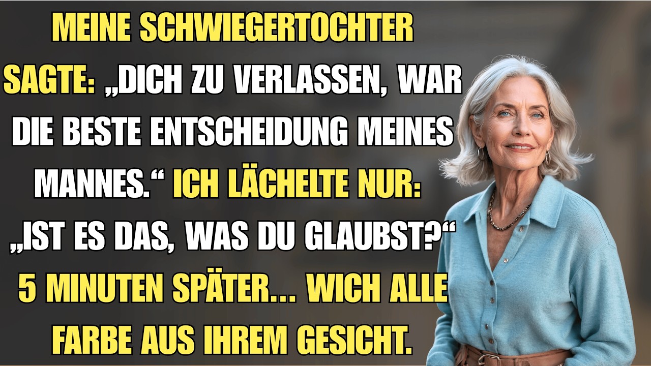 Acht Monate lang haben mein Sohn und seine Frau mich wie Dreck behandelt – keine Anrufe, keine Besuche, nur die stillschweigende Erwartung, dass ich weiter ihre Rechnungen bezahle. Ich habe jeden...