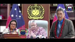 Faamafanafana le Palemia ile Sui o Safata 1 poʻo le Minisita ole MNRE, Seve Teʻi Fuimaono.