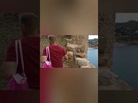 Vlog 4:Испания, поездка на корабле и прогулка по Тосса де Мар.