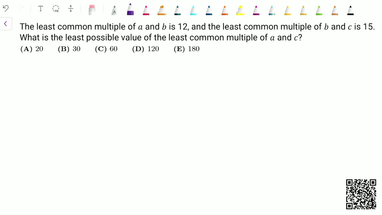 Задача 20 AMC8 2016 года