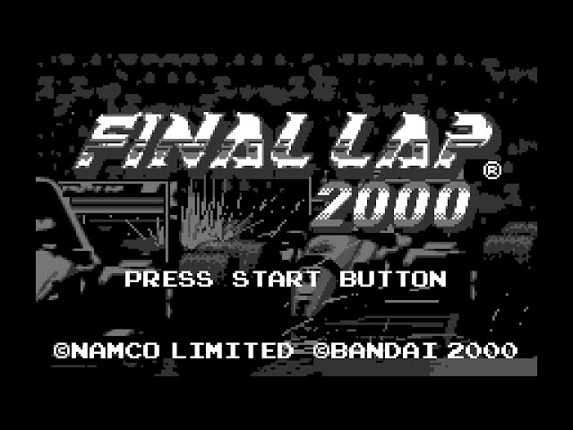 【動作確認済み】 WonderSwan 2000 LAP FINAL Final WonderSwan - Sample Game [ファイナルラップ2000] 2000 Lap その他