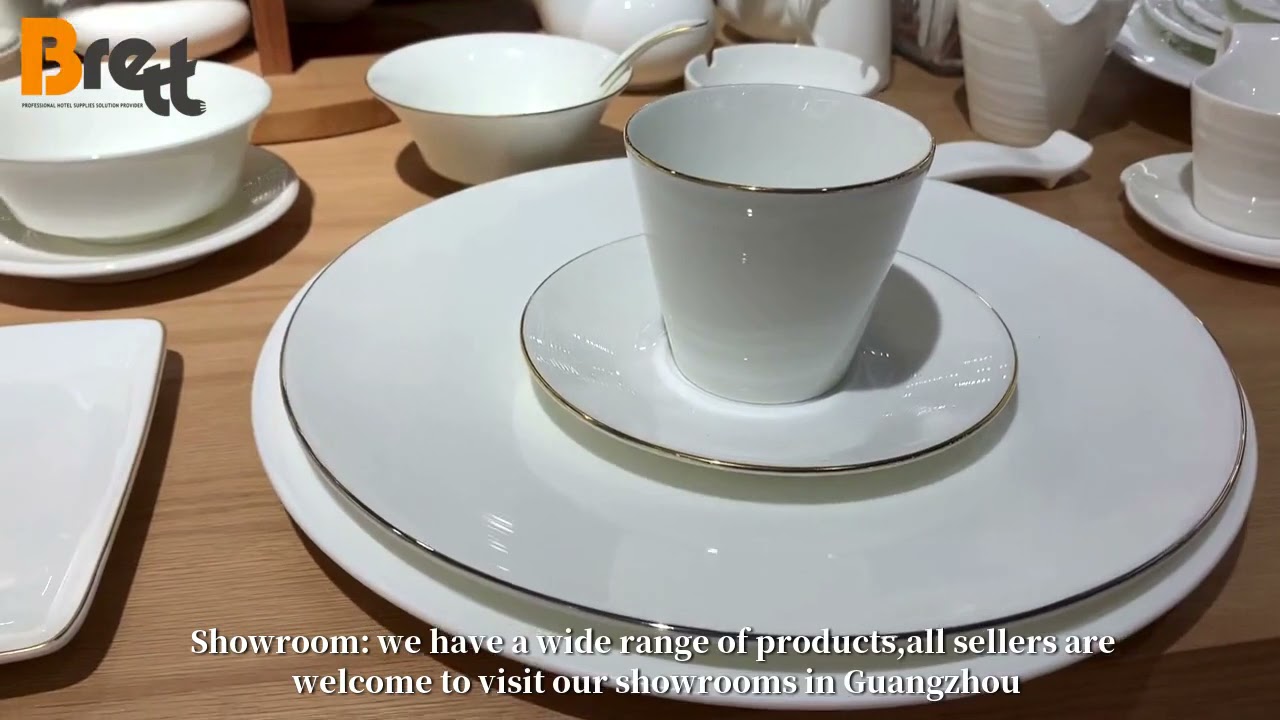 How to Make Ceramic Dinnerware? Brett Hotel Restaurant Porcelain Dinner Set  Manufacturer