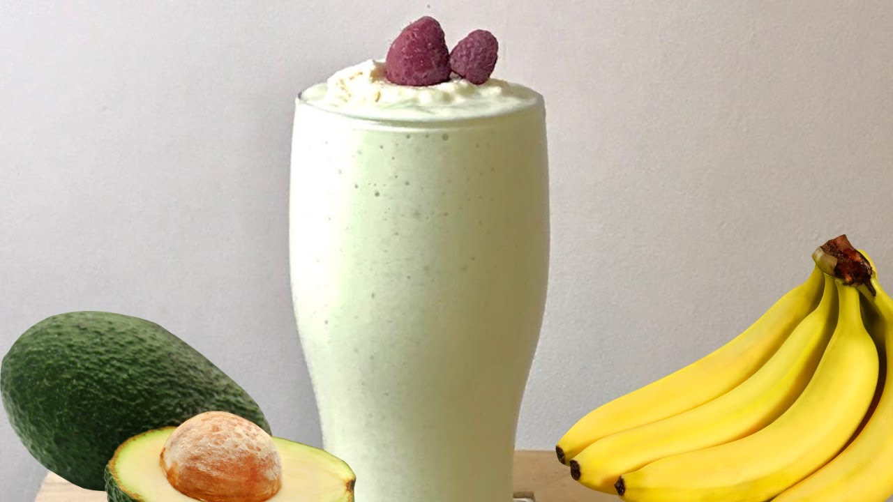 Banana and Avocado Smoothie. Creamy and Delicious. Easy and Quick Recipe. YouTube