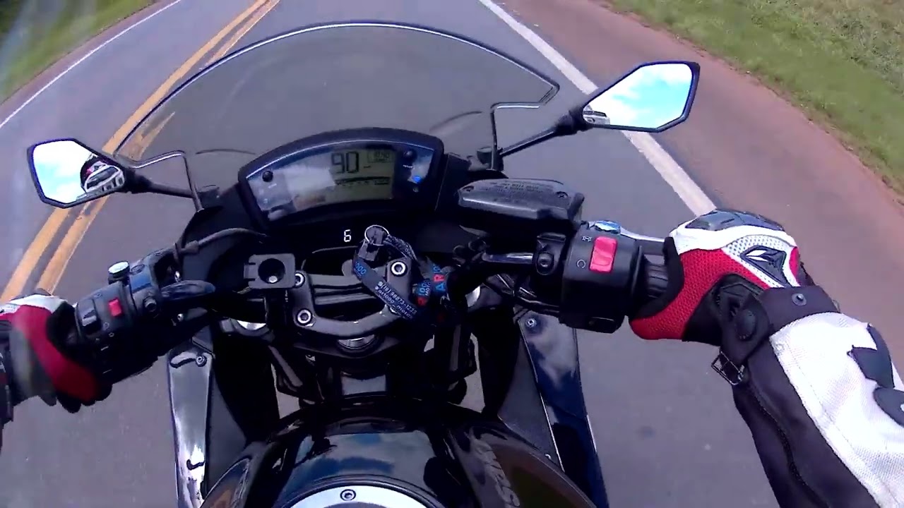 Onboard com a Kawasaki Ninja 650R e Yamaha XT 600, sentido Indaiatuba SP.(Parte 2)