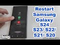 How to Restart Samsung Galaxy S25/S24/S23/S22/S21/S20: Easy Steps