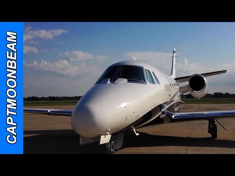 A Cessna Citation Excel CE-560Xl takeoff from St. Petersburg-Clearwater International Airport Florida (PIE) and landing on runway 5R at Piedmont Triad Intern...