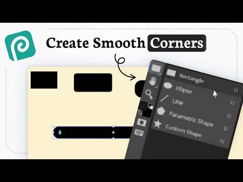 How to create a rounded rectangle in Photopea