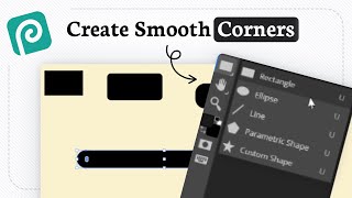 How to create a rounded rectangle in Photopea