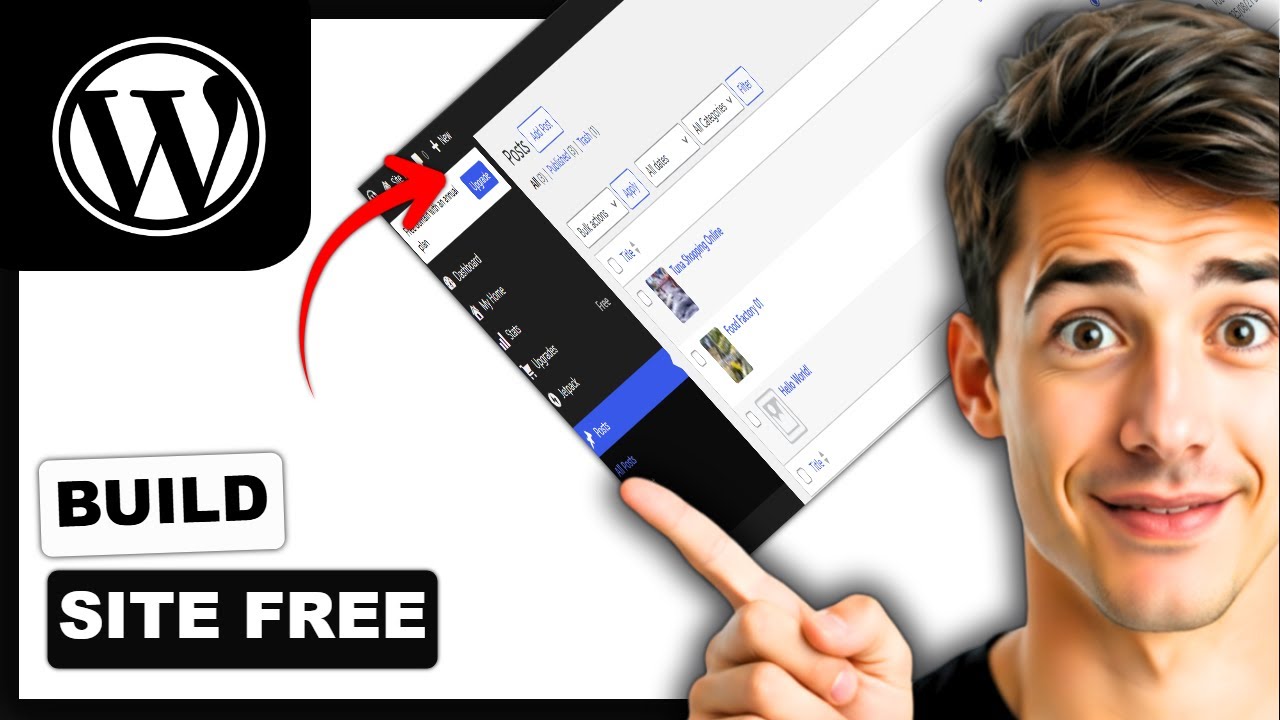 How to create a free website in WordPress (Easiest Way)(2026 Guide)