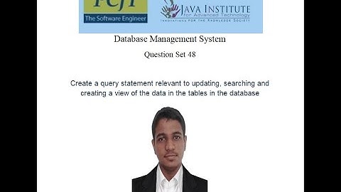 Database Management System Question Sets 48