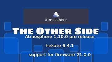 New TheOTherSide Atmosphere 1.10.0 pack support for switch firmware 21.0.0 (manual update version)