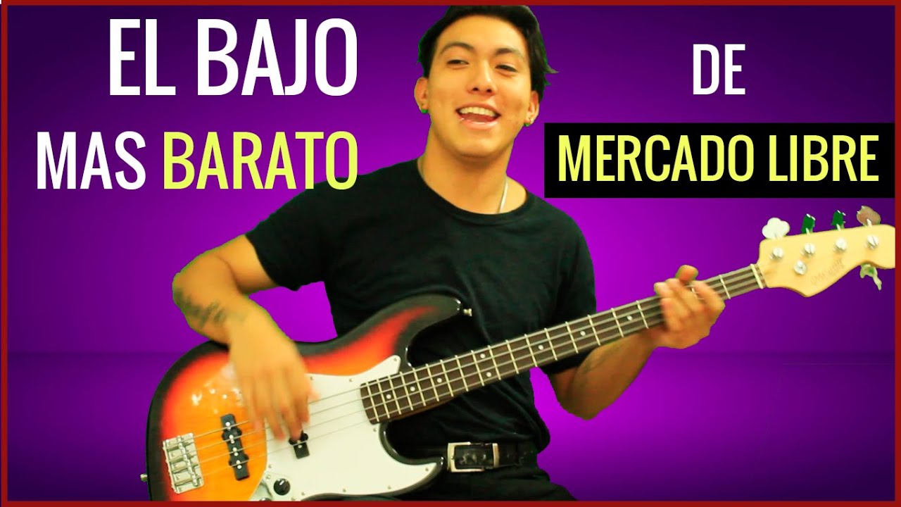 el BAJO MAS BARATO de MERCADO LIBRE (bajo Mccartney Jb204tbs) - YouTube
