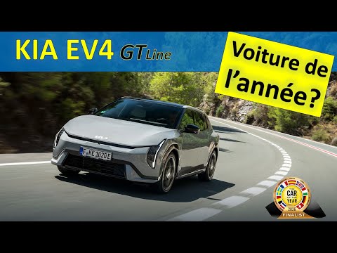 ESSAI KIA EV4 GT Line | Voiture de l'année 2026…