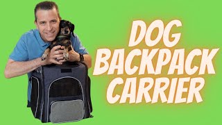 Dog Backpack Carrier For Hiking // Moropilot morpilot Dog And Cat Backpack Carrier