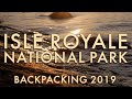 Backpacking Isle Royale 2019