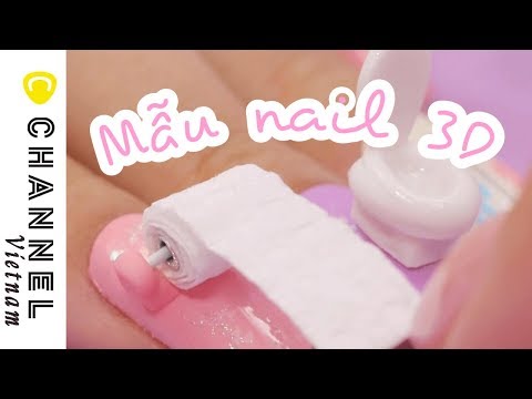 Video Những mẫu nail 3D độc đáo - youtube