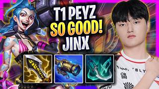 Peyz Is So Good With Jinx  T1 Peyz Plays Jinx Adc Vs Cassiopeia  Season 2026