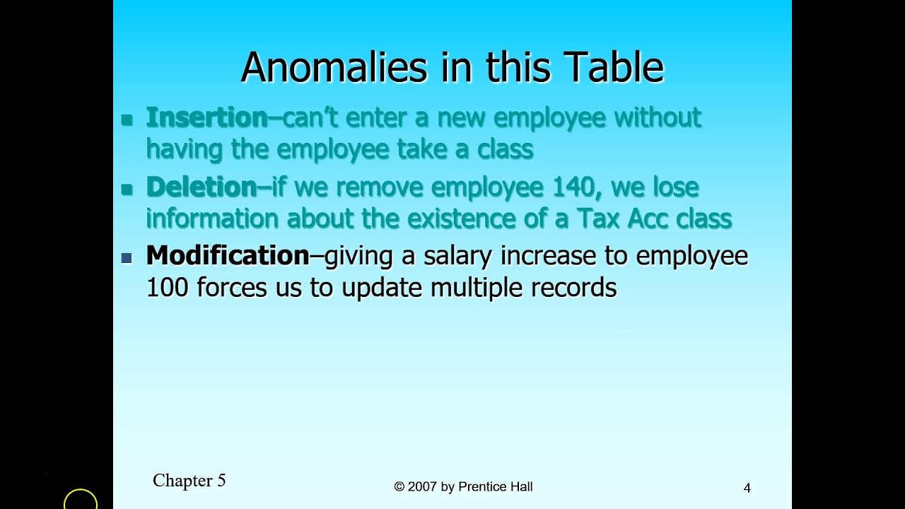 Normalization Part 1 - YouTube