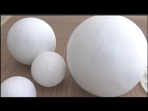 HOW TO MAKE PAPER MACHE SPHERES