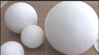 HOW TO MAKE PAPER MACHE SPHERES