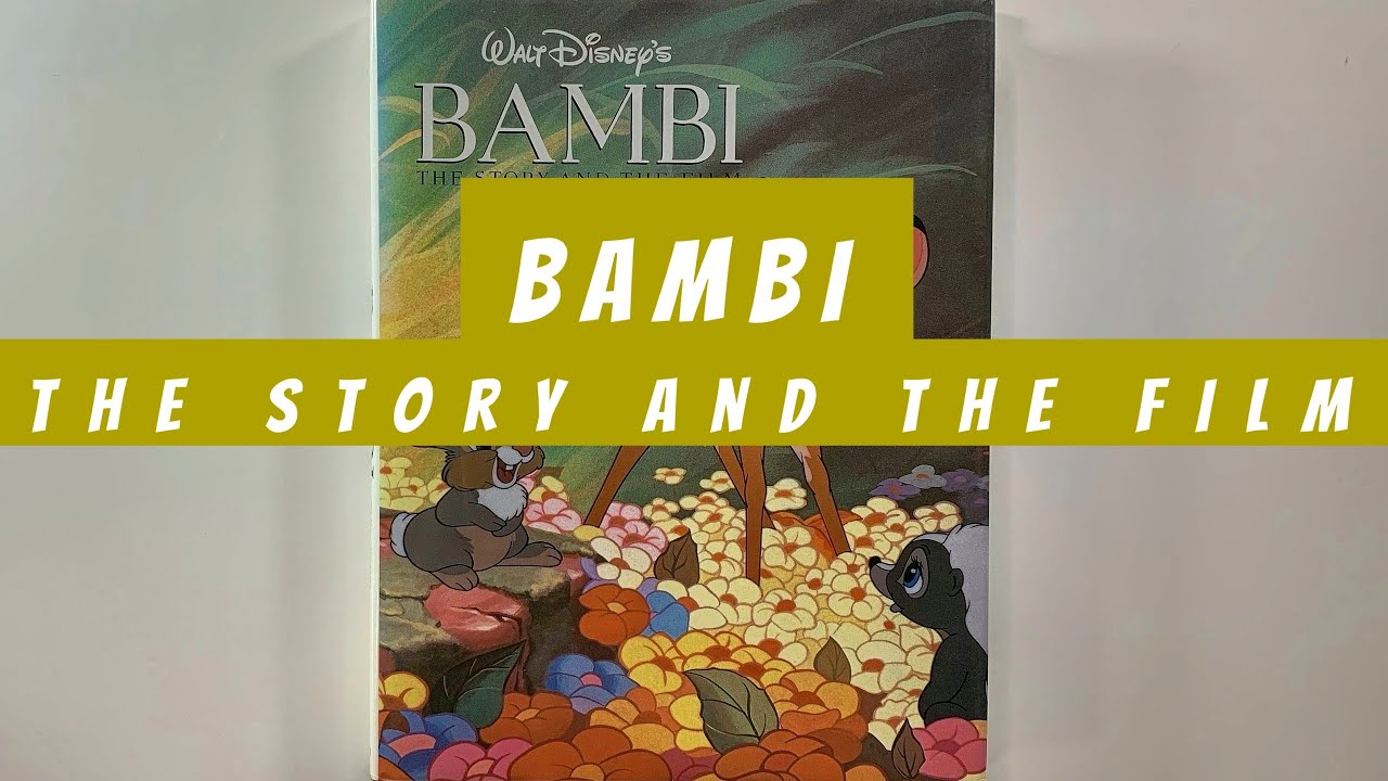 Bambi The Story and The Film (flip through) Disney Artbook - YouTube