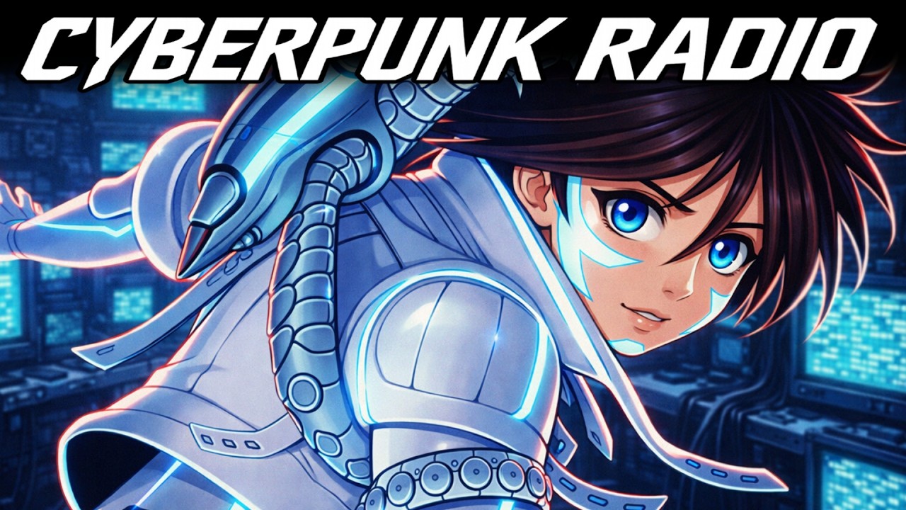 1995 SILENT NEON REFLECTION // Cyberpunk Synthwave Coding Music | Hacker Music