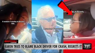 WATCH Bystander Shuts Down Karen For Blaming Black Woman In Car Accident