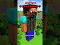 10.000 Minecraft Sword Dilempar Ke Steve Raksasa🤩 #minecraft #shorts