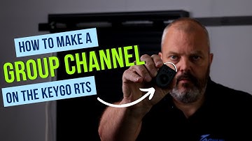 How to make a group channel on the Somfy Keygo RTS
