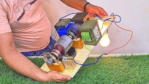 Learn How To Make a Free 230V Energy Generator At Home