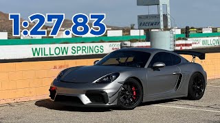 Willow Springs Big Willow - Porsche 718 Cayman GT4 1:27.83