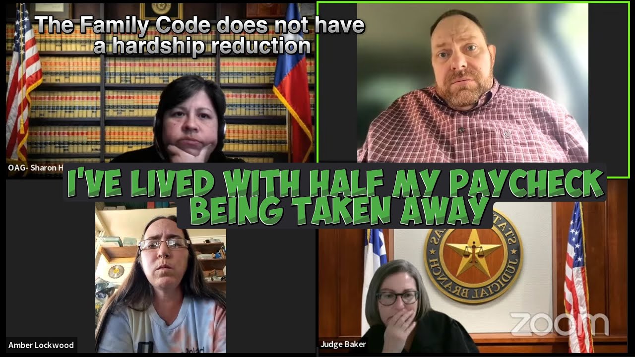 I've lived with Half my Paycheck being Taken Away | Mom got the House and Everything